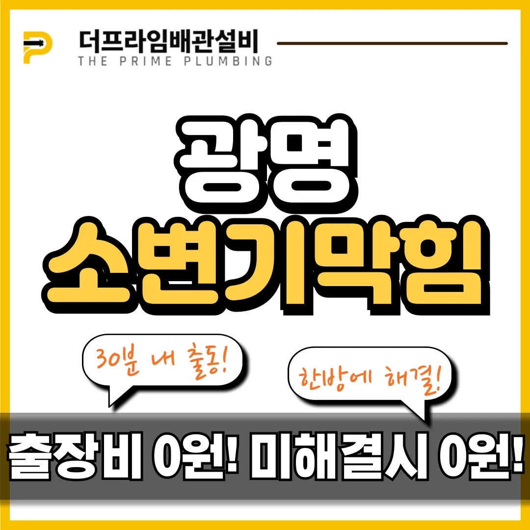 광명소변기막힘