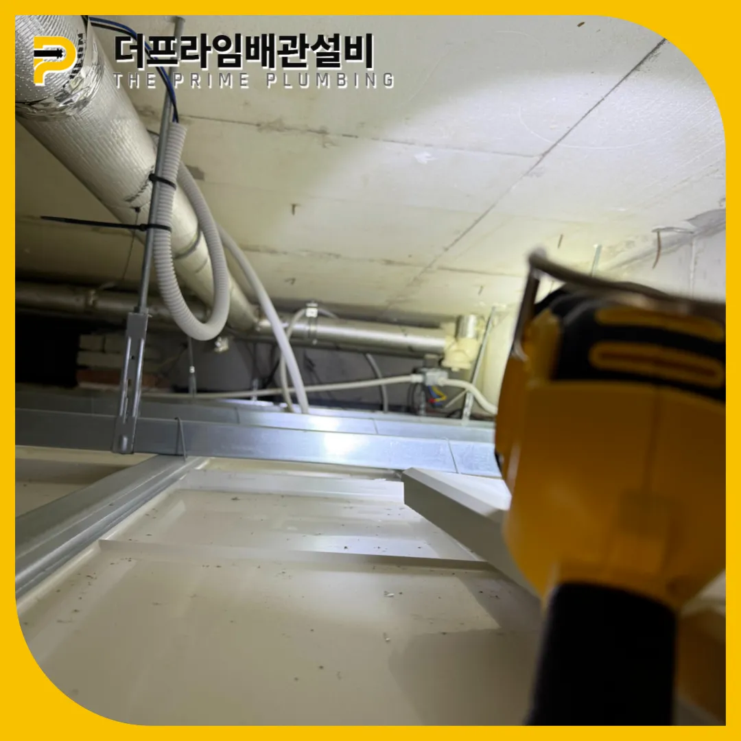 공용배관막힘