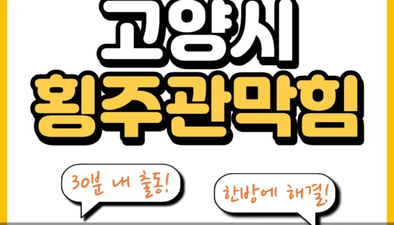 고양시횡주관막힘