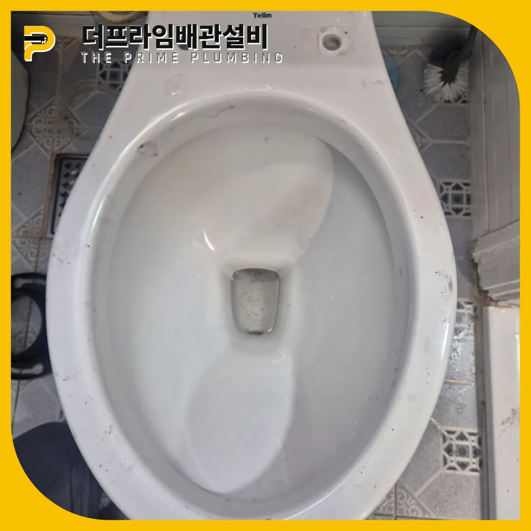 변기막힘사례