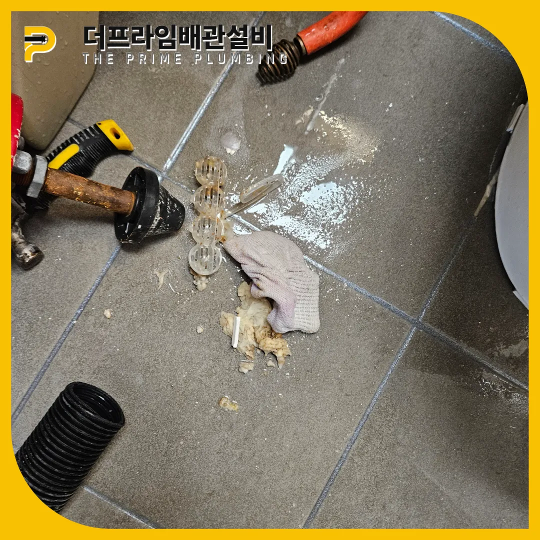 변기이물질제거