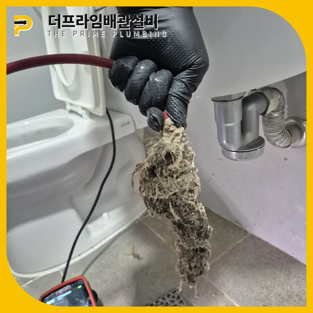금천구화장실배수구막힘