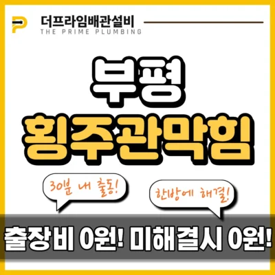 부평횡주관막힘