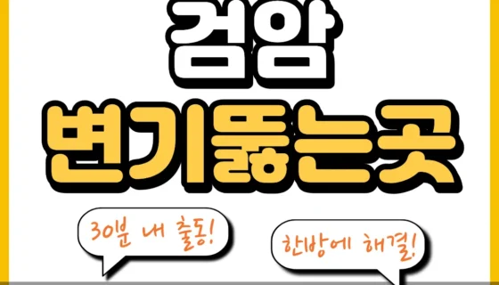 검암변기뚫는곳