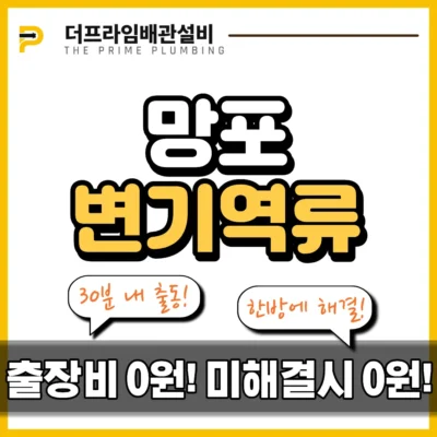 망포변기역류