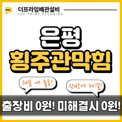 은평횡주관막힘